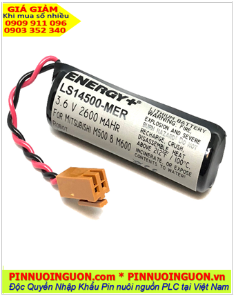 Pin Mitsubishi CR2A (AA2000mAh 3.6v Lithium); Pin nuôi nguồn Mitsubishi CR2A  _Xuất xứ Nhật